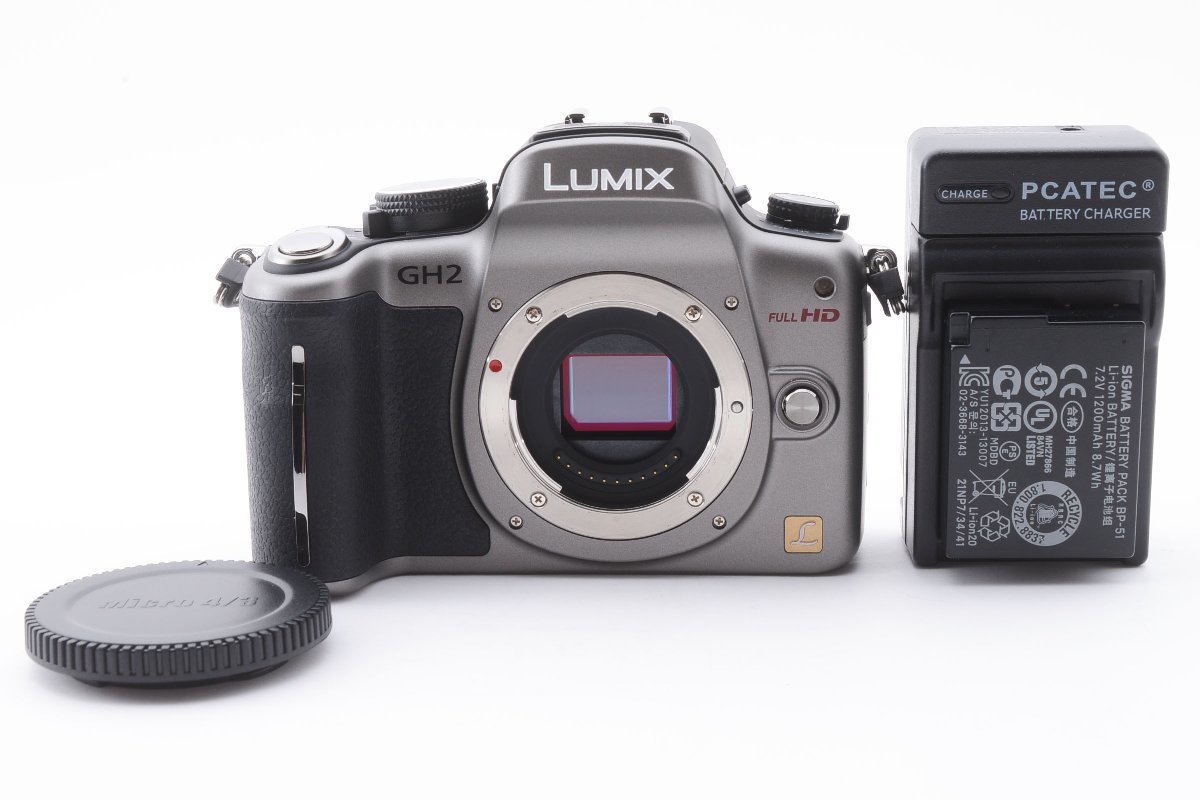  beautiful goods Panasonic Panasonic LUMIX GH2 body silver 