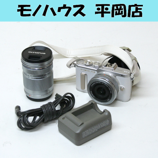 正規店仕入れの ミラーレス一眼 OLYMPUS シャッター約200回 使用少な目