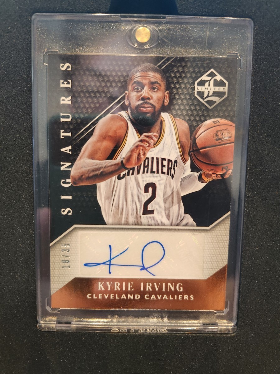 【激レア】サイン 35枚限定 2015-16 Panini LIMITED Basketball KYRIE IRVING / カイリー アービング signatures