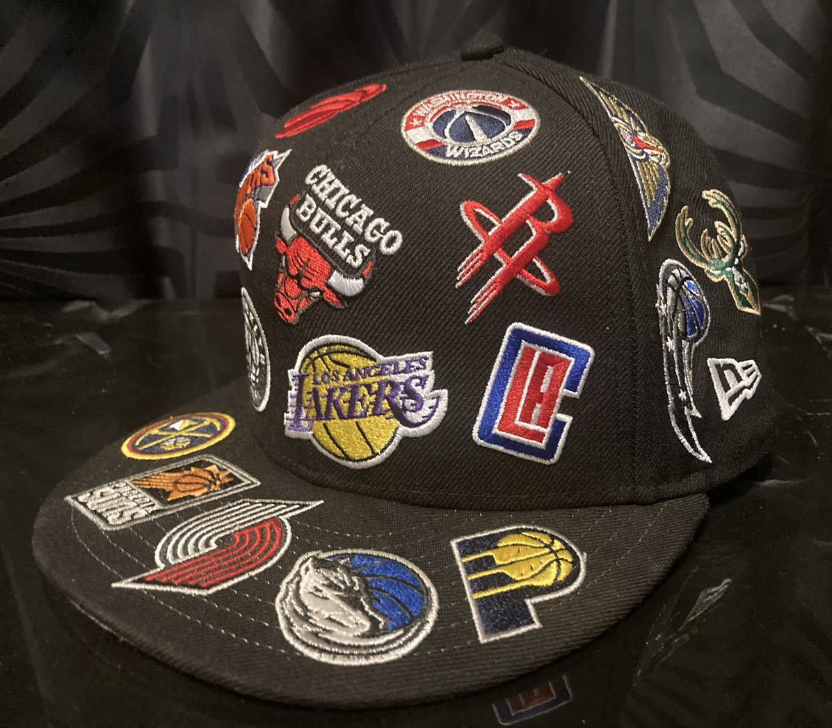 NBA  баскетбол   лого   58.7cm ◆ NEW ERA ...  cap    головной убор   【 доставка бесплатно 】