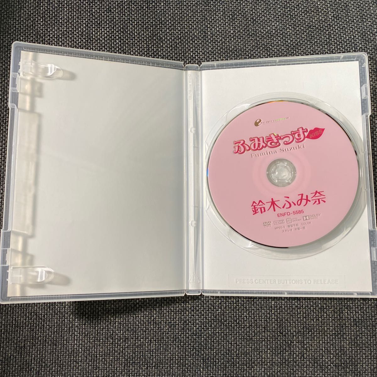 鈴木ふみ奈／ふみきっす 【DVD】中古