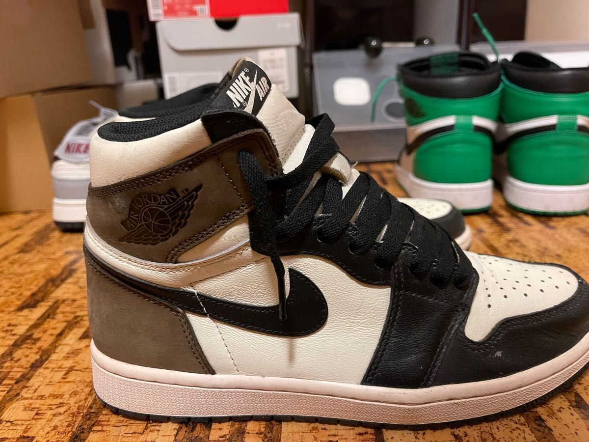 Nike Air Jordan 1 High OG "Sail/Dark Mocha/Black" ダークモカ