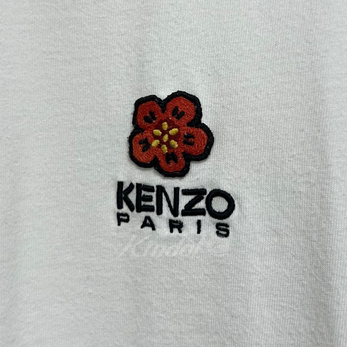 ケンゾー KENZO　 BOKE FLOWER CREST クレスト刺繍Tシャツ 商品番号：8071000118356-071S-TM_画像4