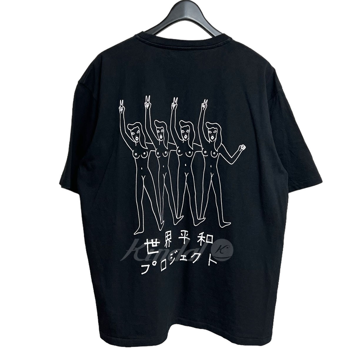 ワコマリア WACKO MARIA　 2022SS 世界平和プロジェクトプリントTシャツ 商品番号：8071000118400-071S-TM_画像2