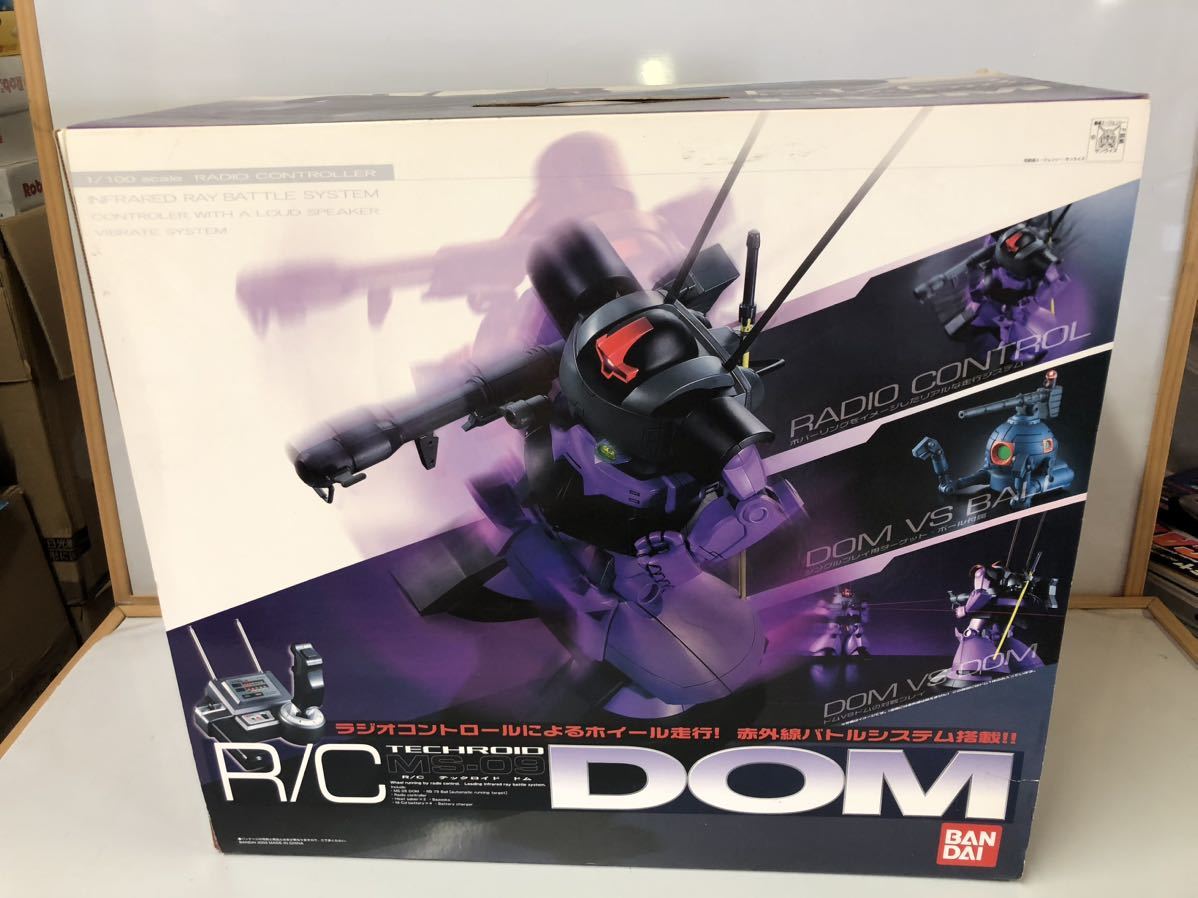 バンダイ R/C TECH ROID テックロイド ドム MS-09 DOM BAND３新品