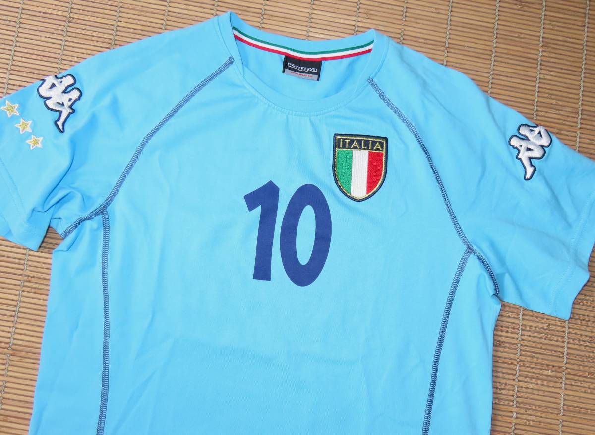正規品 カッパ製 2000-01 イタリア代表 #10 デルピエロ 正規品 カッパ製 2000-01 イタリア代表 #10 デルピエロ