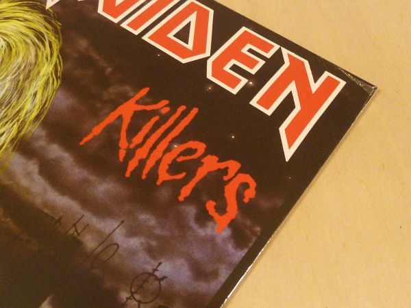 未開封 アイアン・メイデン Killers LPアナログレコード Iron Maiden キラーズ 2nd Steve Harris Paul Di'Anno_画像6