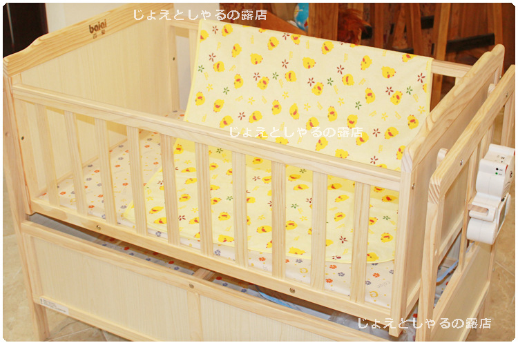 [hi width ] crib for waterproof sheet rubber attaching bed‐wetting diapers change seat 120×70.