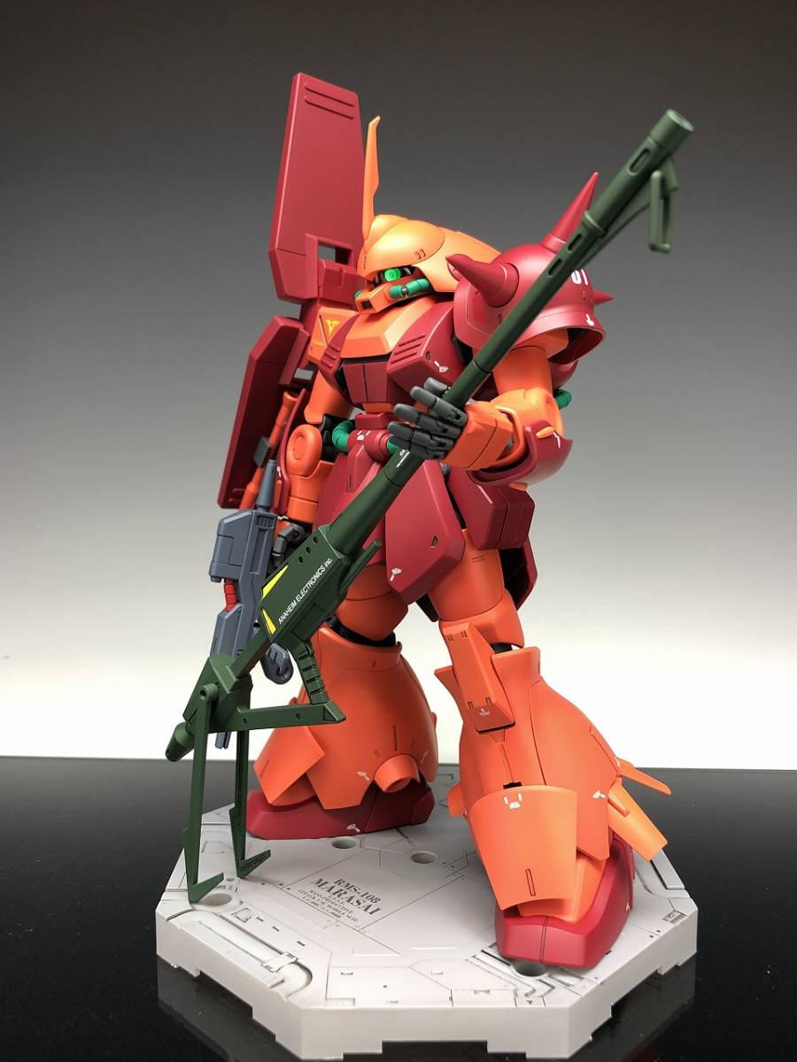 MG 1/100 RMS-108 マラサイ （ゼダンの門配備機） 塗装完成品_画像2