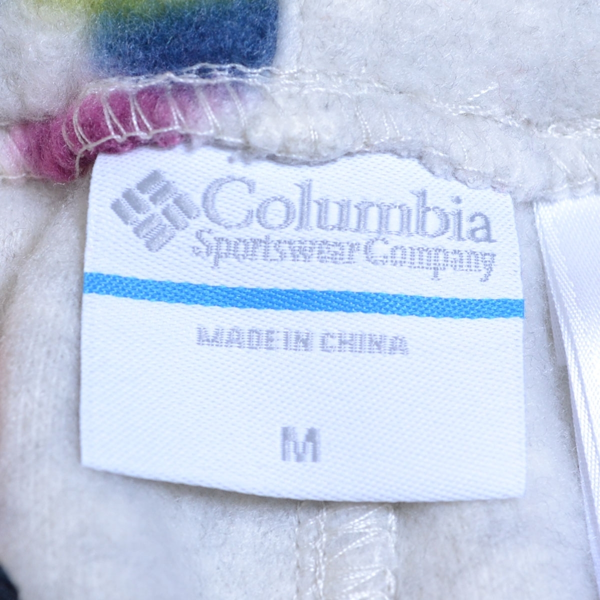 Columbia コロンビア フリースショートパンツ バックアイスプリングショーツ サイズM ポリエステル レディース ホワイト_画像8
