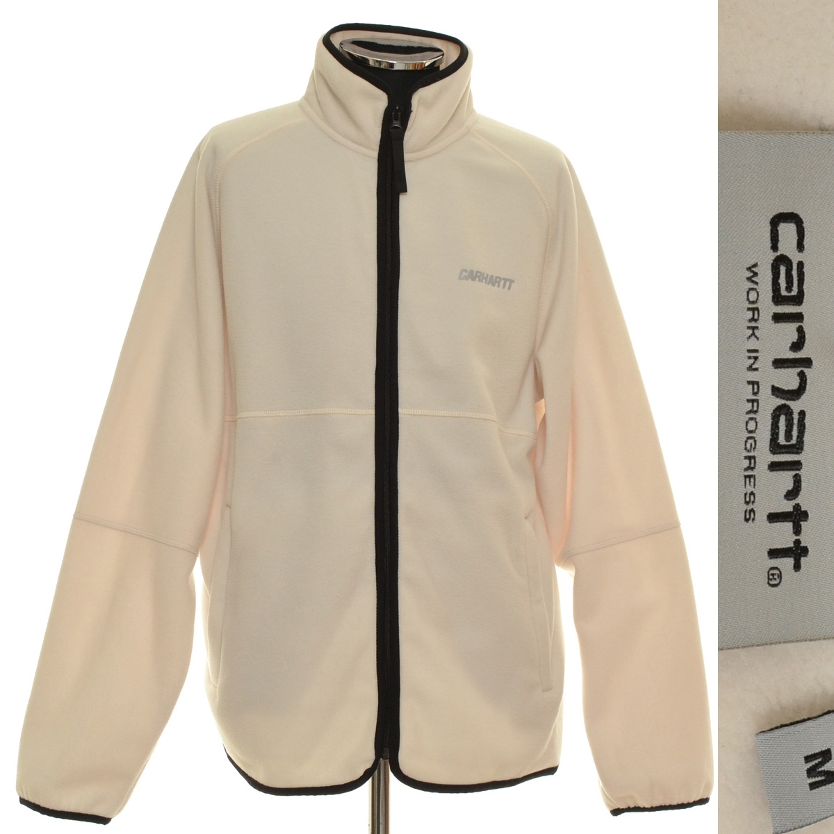 輝い サイズM LOOSE JACKET BEAUFORT ○フリースジャケット カーハート