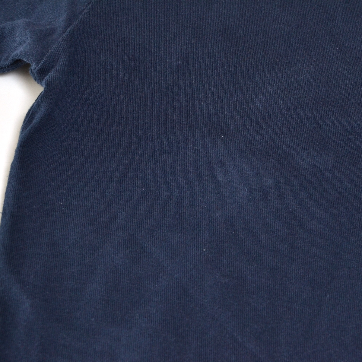 〇442869 KANGOL カンゴール ○ロゴ刺繍 Tシャツ 半袖 サイズL メンズ ネイビー_画像8