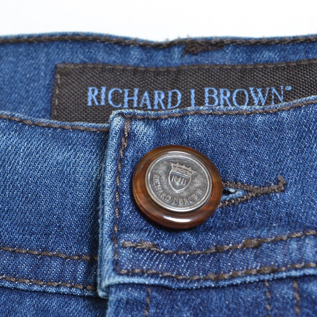 ●447254 RICHARD.J.BROWN リチャードジェイブラウン ●スリムフィットジーンズ デニムパンツ サイズW30 ストレッチ メンズ_画像10