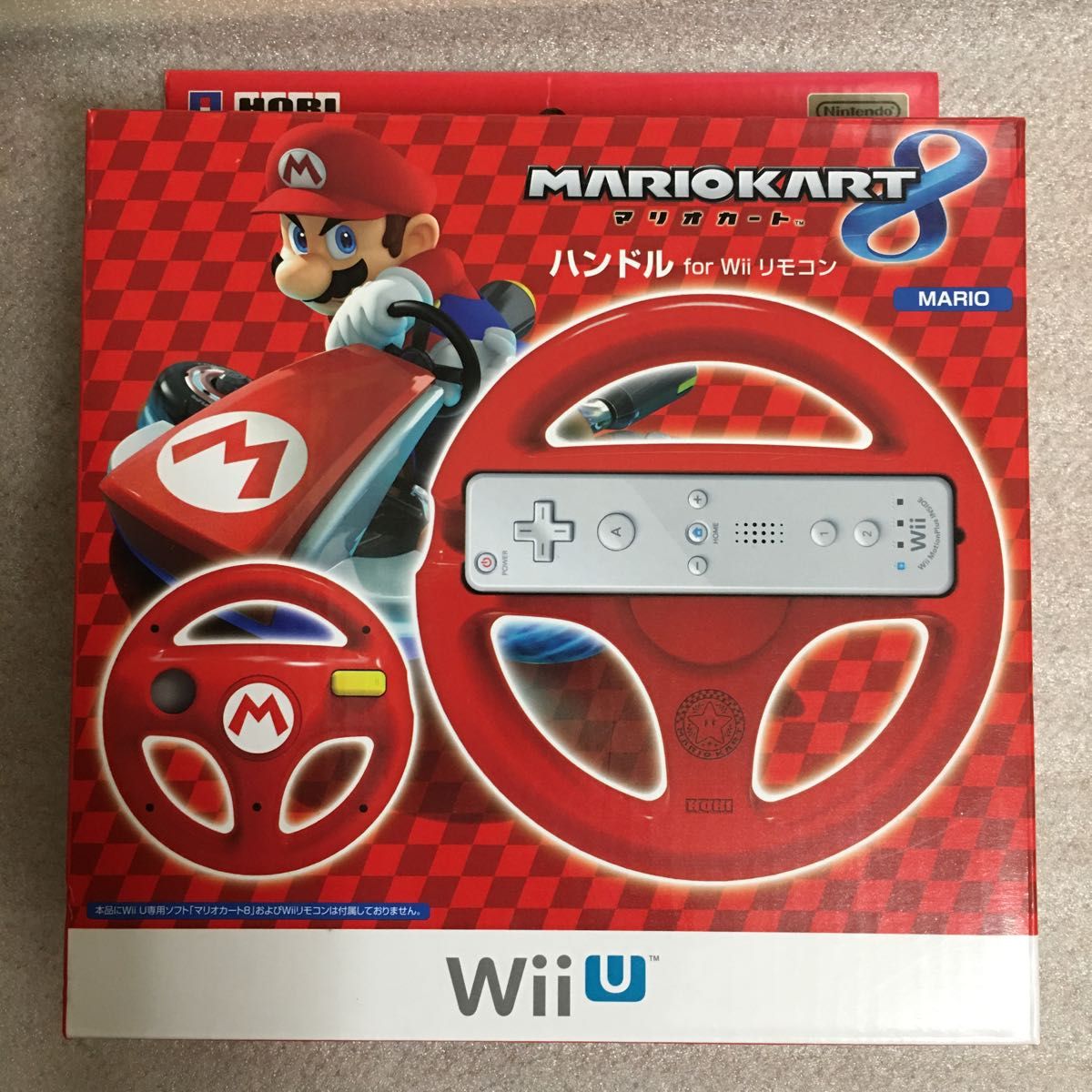 Wii U マリオカート8 ハンドル for Wiiリモコン マリオ｜PayPayフリマ