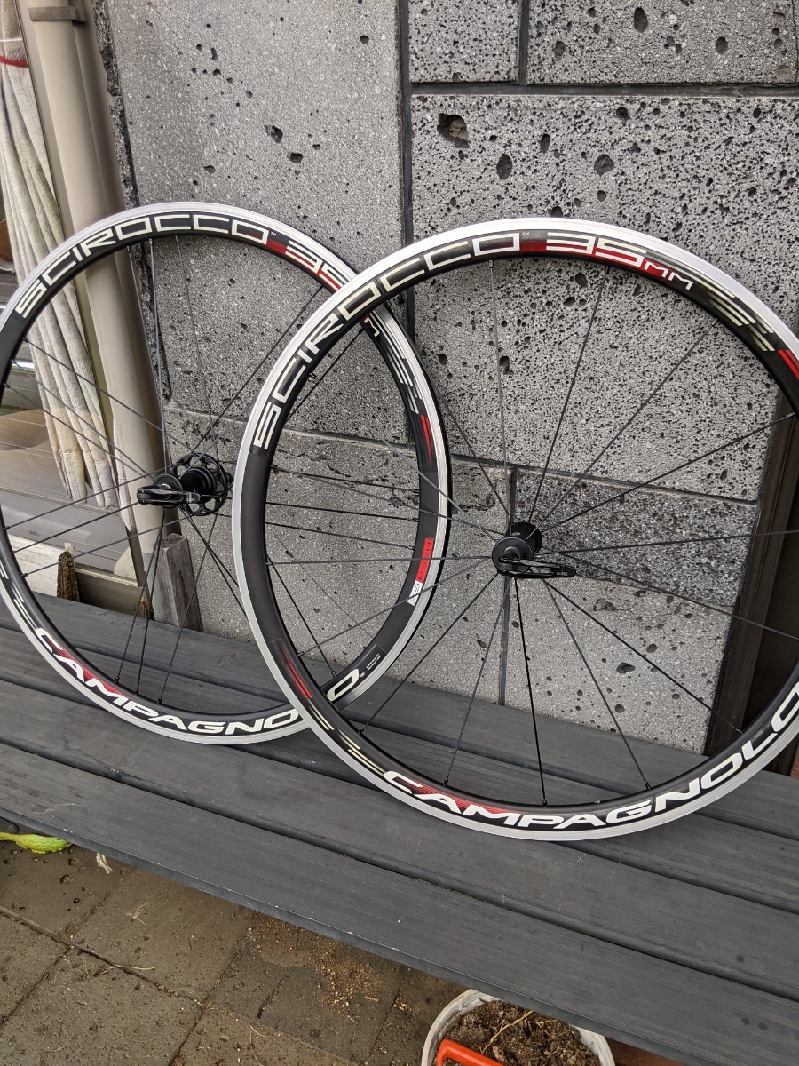 正規店仕入れの SCIROCCO シロッコ Campagnolo カンパニョーロ 35 G3組