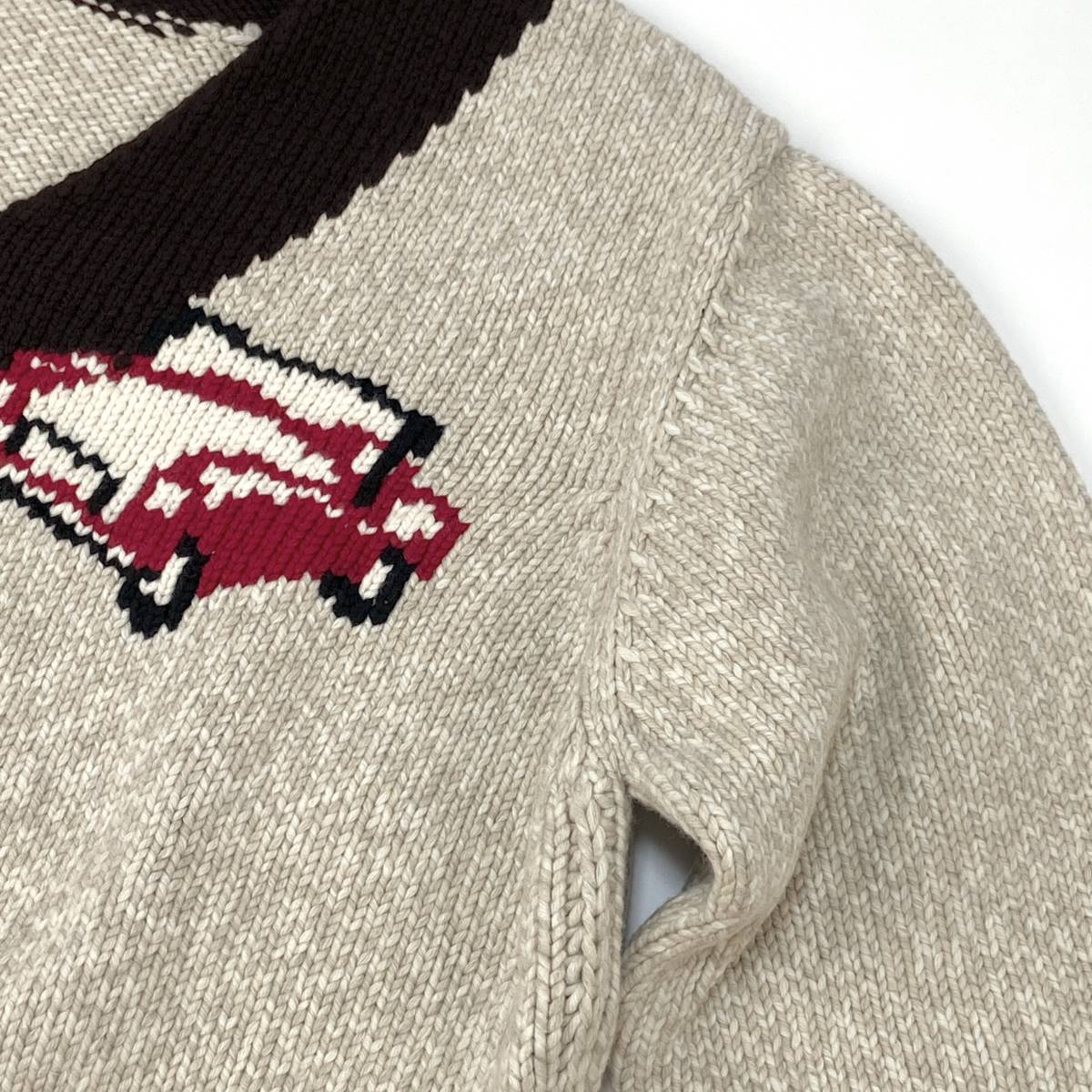 新品未使用 SUNSEA / サンシー 19AW MICK JAGGERD CAR SWEATER 新品未使用 SUNSEA / サンシー 19AW MICK JAGGERD CAR SWEATER