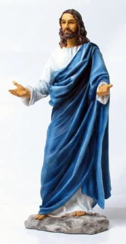 祝福するイエス・キリスト 彫像 カトリック教会 祭壇 洗礼 祝福 聖母マリア ホーム祭壇 精霊 福音 輸入品