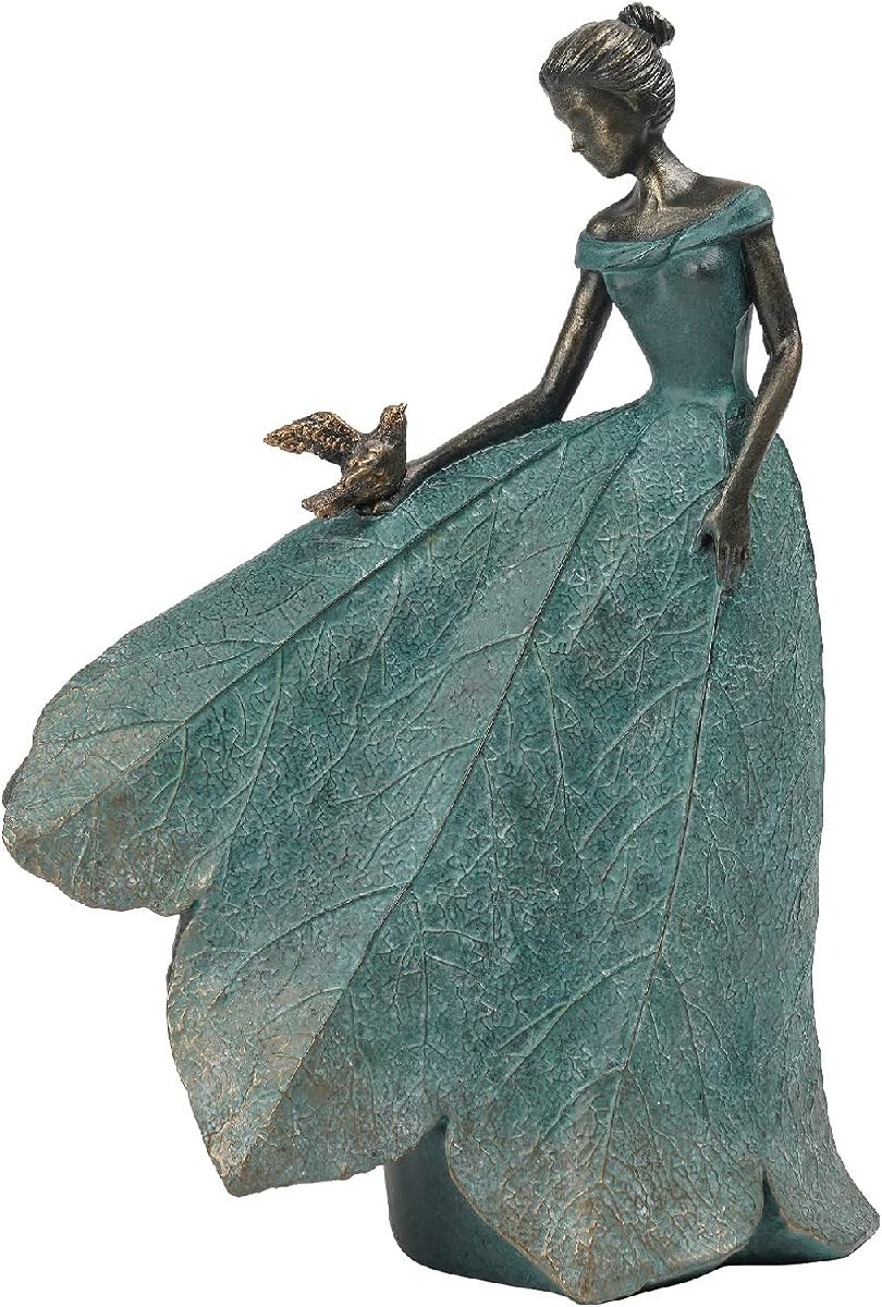 妖精フェアリーコレクション彫像 ホームデコレーション リーフ・エンジェル屋内外用 ファンタジー 庭園 新築祝い玄関 贈り物 輸入品