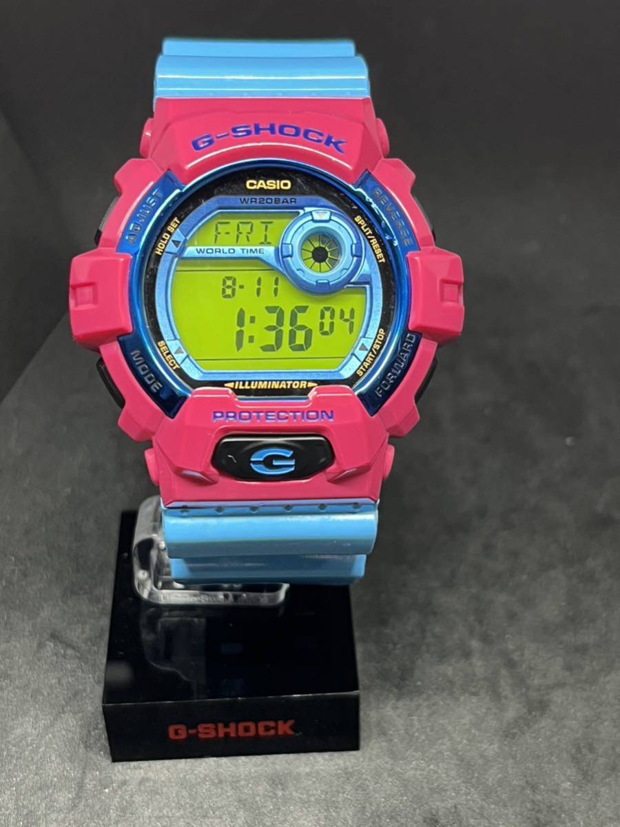 G-SHOCK G-8900SC 稼働美品 クレイジーカラーズ 廃盤品レア 新品電池 G