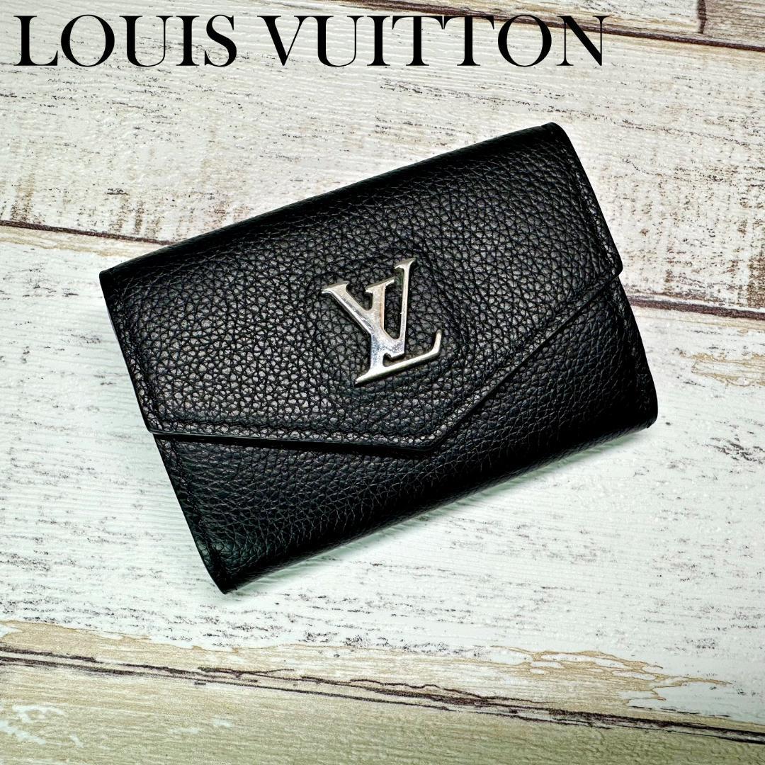 Louis Vuitton　ルイヴィトン　ポルトフォイユ　ロックミニ　ノワール　3つ折り財布　コンパクト財布　ウォレット　M63921
