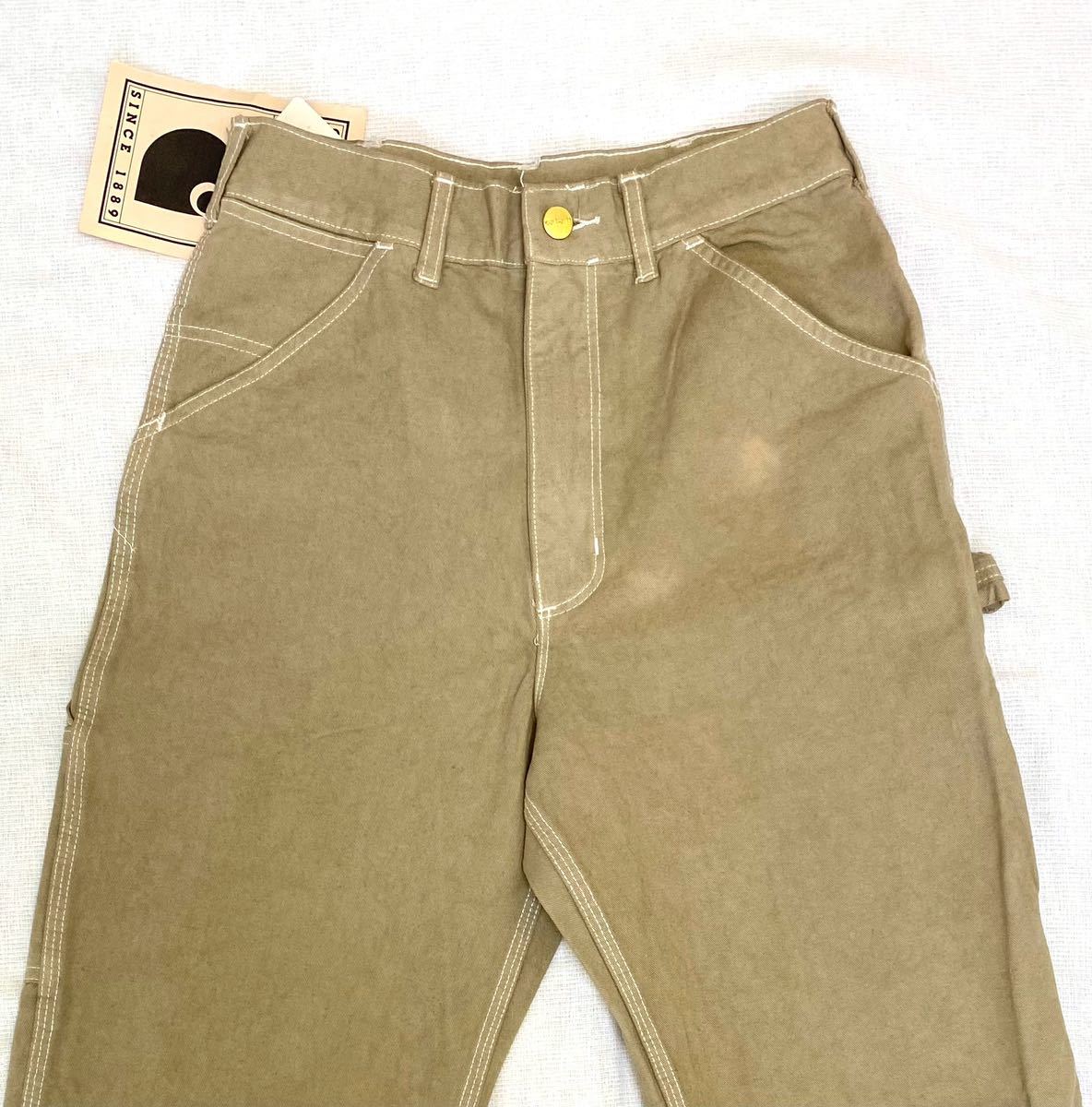 ★デッドストック 80s carhartt ペインターパンツ Size29 USA製 ビンテージ★_画像4