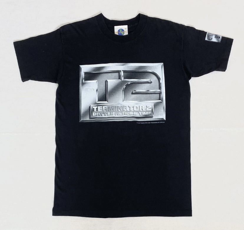 超美品 オフィシャルTシャツ ユニバーサルスタディオ × ターミネーター2 90s ★美品 USA製 ビンテージ★ SizeM Tシャツ 超美品 オフィシャルTシャツ ユニバーサルスタディオ × ターミネーター2 90s ★美品 USA製 ビンテージ★ SizeM Tシャツ