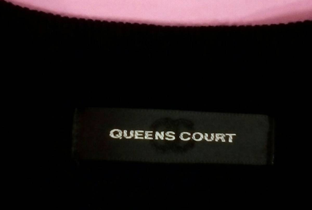 クィーンズコート カーディガン ビジュー QUEENS COURT　 _画像3