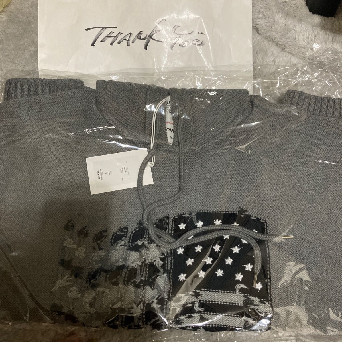 DAIRIKU 2023 America Knit Hoodie ダイリク 新品 アメリカニット フーディ DAIRIKU 2023 America Knit Hoodie ダイリク 新品 アメリカニット フーディ