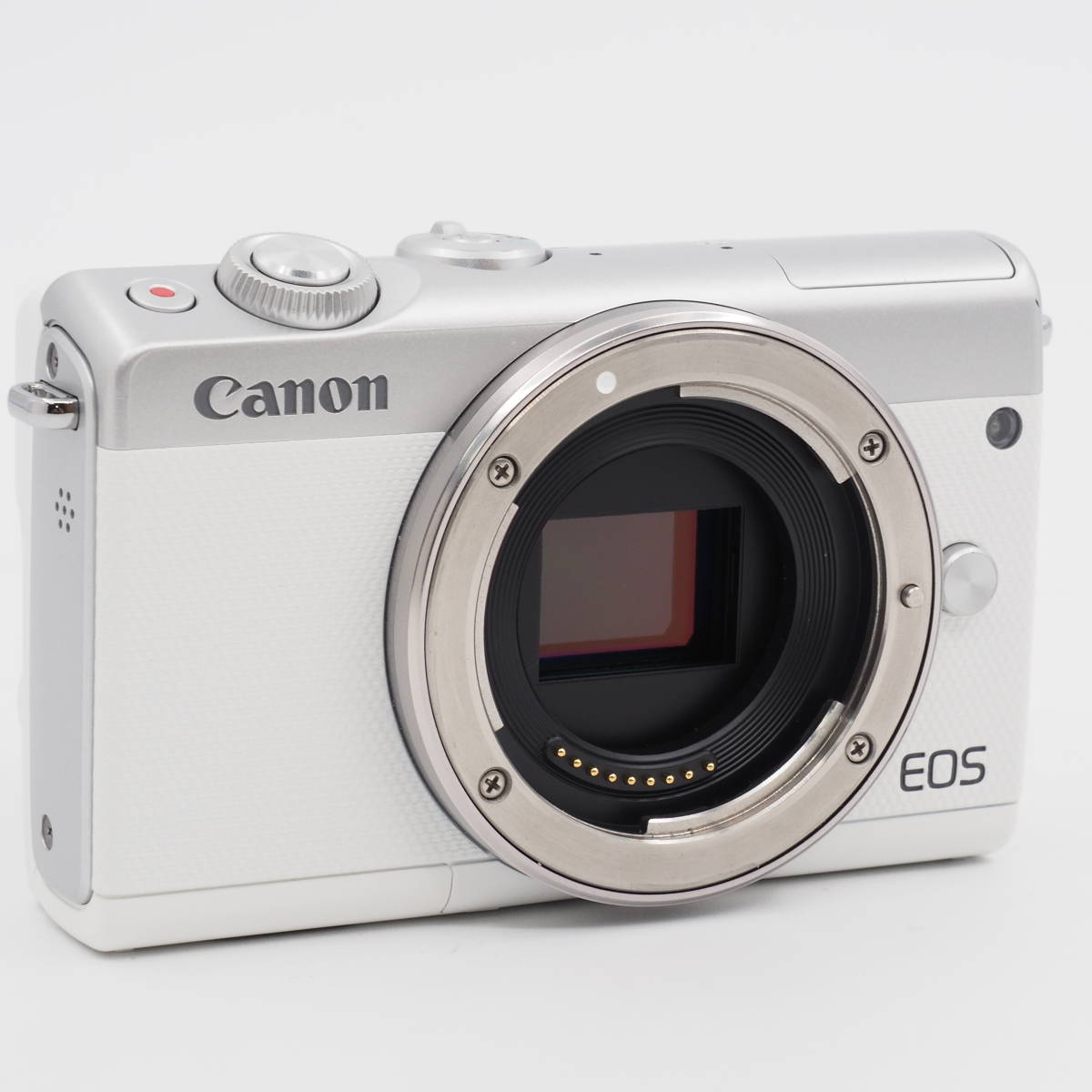 【極上品】Canon(キヤノン)ミラーレス一眼カメラ EOS M100 ボディ ホワイト #2286
