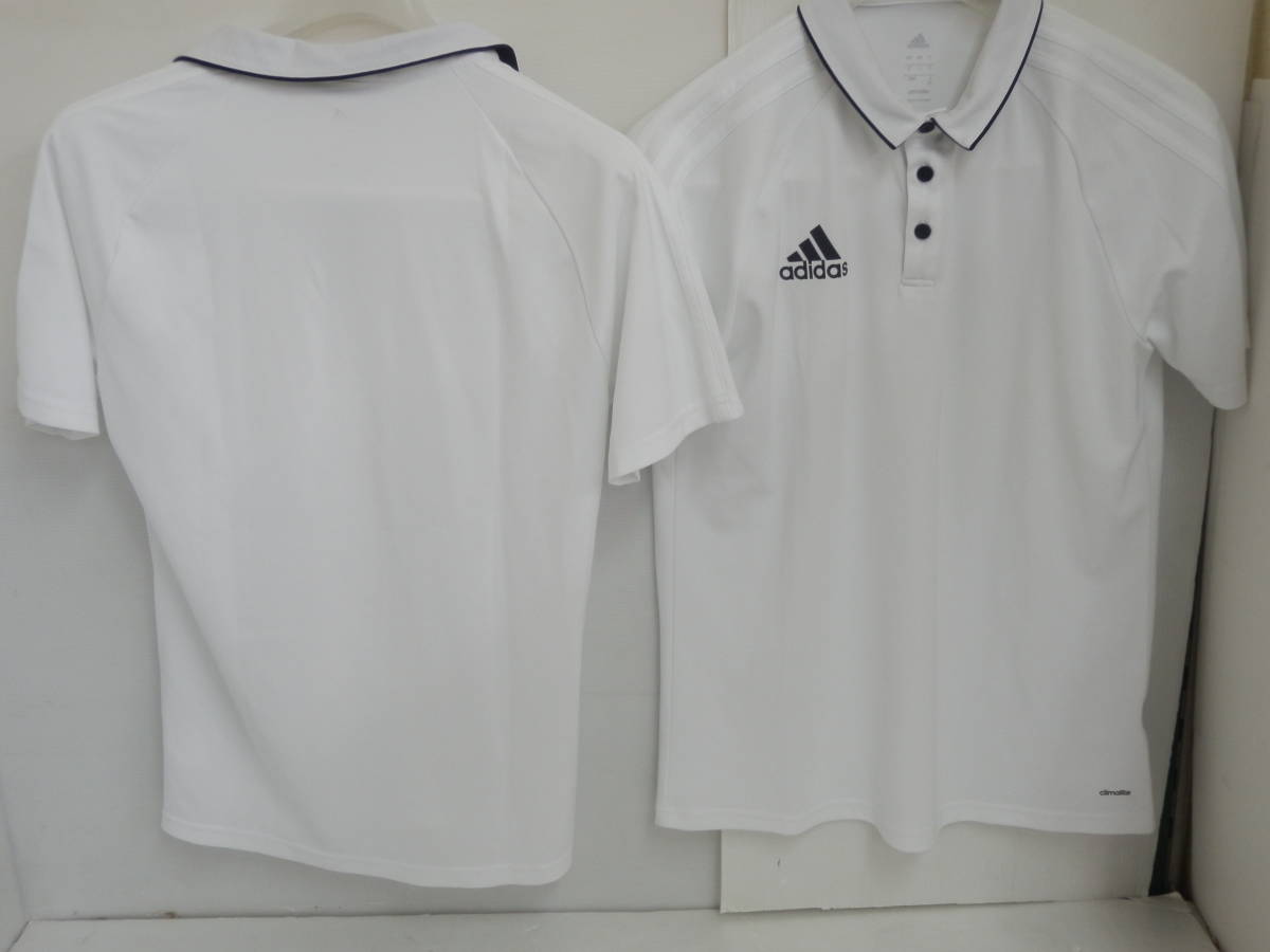 M988* tennis wear * men's *L size * together *6 point * Adidas *adidas* Prince *prince* short sleeves * short pants * long trousers * white *80