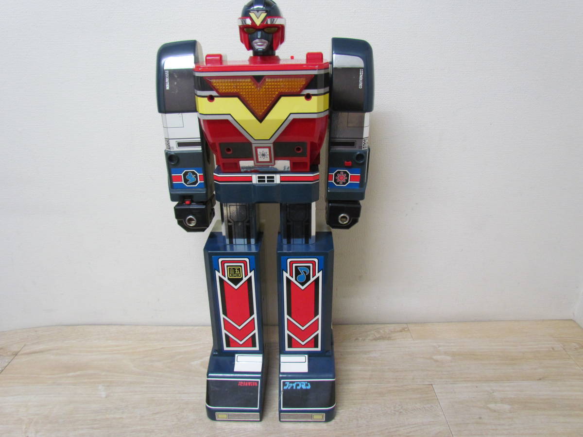 SZ-SG8 Chikyuu Sentai Fiveman пять Robot Squadron Robot BANDAI 1990 год текущее состояние доставка корпус только 