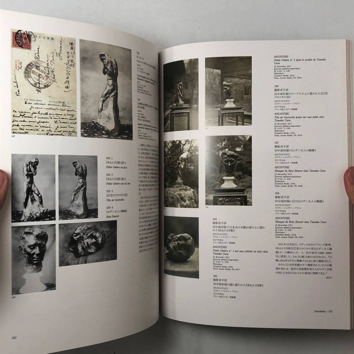 【図録】「ロダンと日本 Rodin et le Japon」オーギュスト・ロダン 静岡県立美術館 愛知県美術館 現代彫刻センター 2001年 近代彫刻 ３はy_画像6
