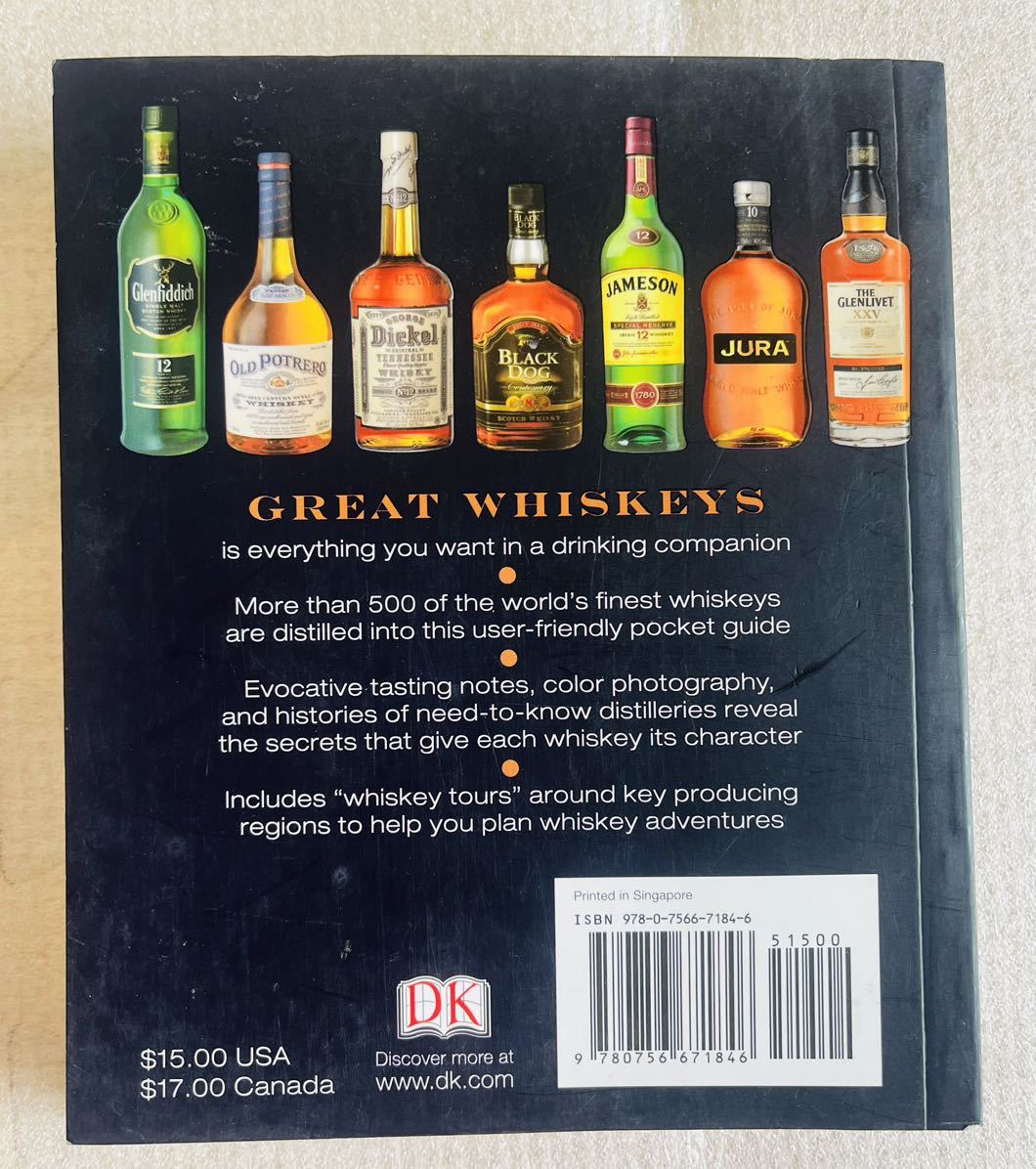 【洋書】Great Whiskeys 素晴らしいウィスキー / DK Publishingの画像2