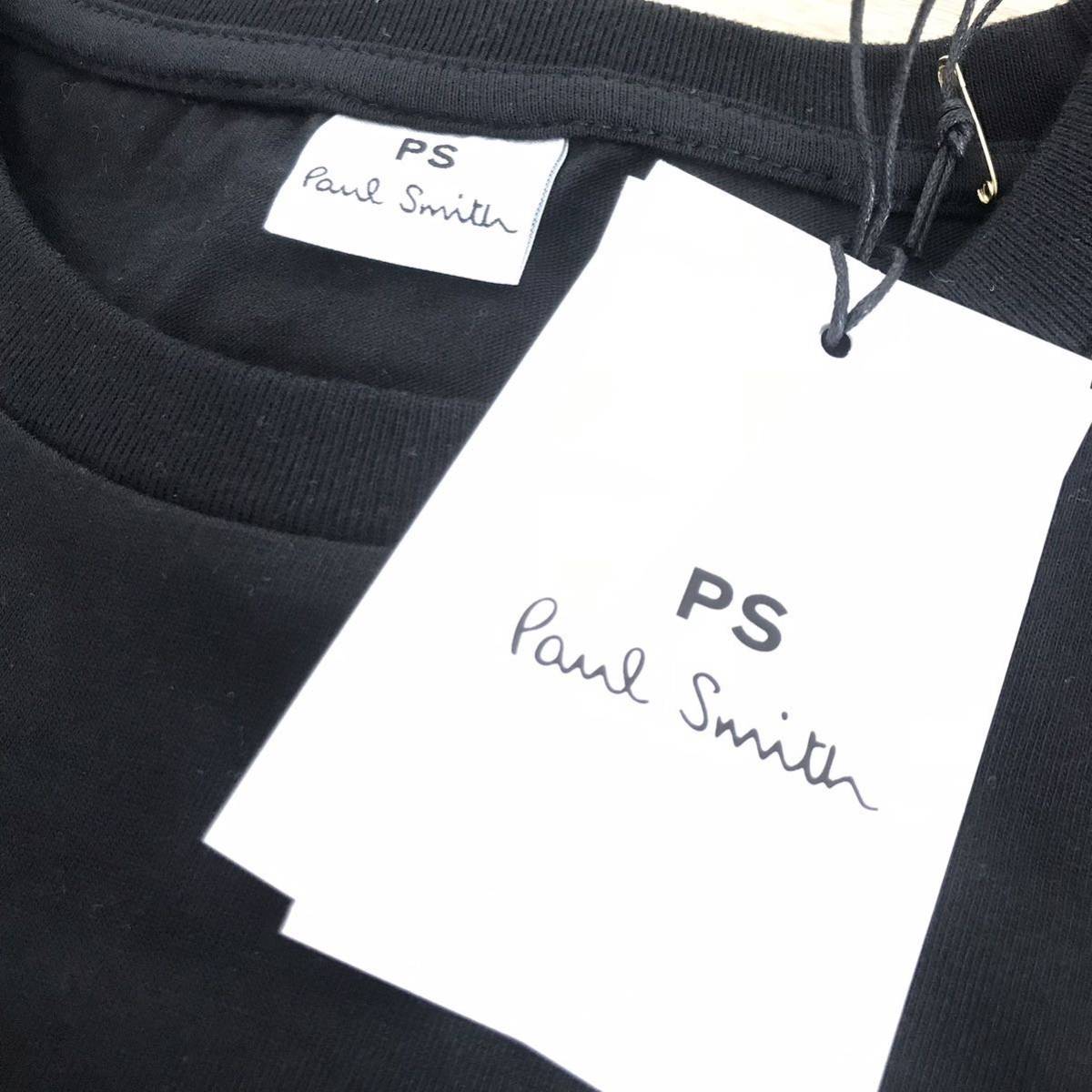 2色あり◇Paul Smith 半袖 オーガニックコットン Tシャツ 男女兼用　ポールスミス　半袖Tシャツ 黒