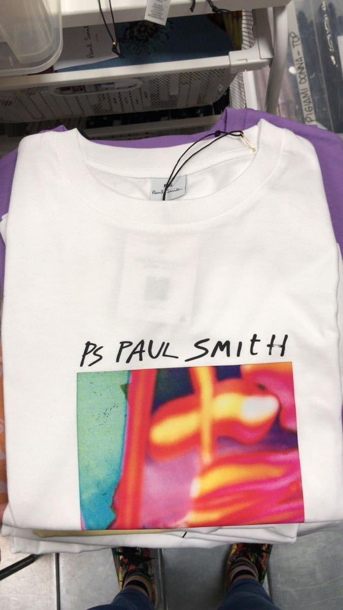2色あり Paul Smith 半袖 オーガニックコットン Tシャツ S 黒　半袖Tシャツ Tシャツ ユニセックス ポールスミス ブランド紙袋付き_画像7