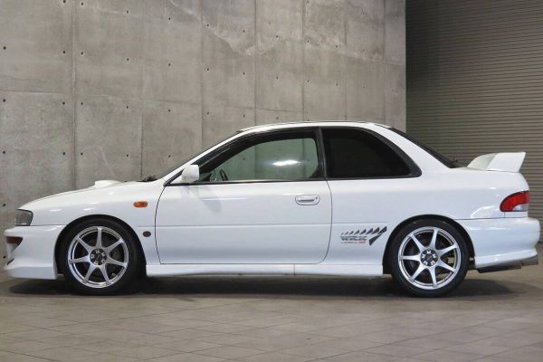 スバル純正 リア サイド フェンダー デカール ステッカー 左右セット インプレッサ GC8 WRX STI 未使用 SUBARU_画像4