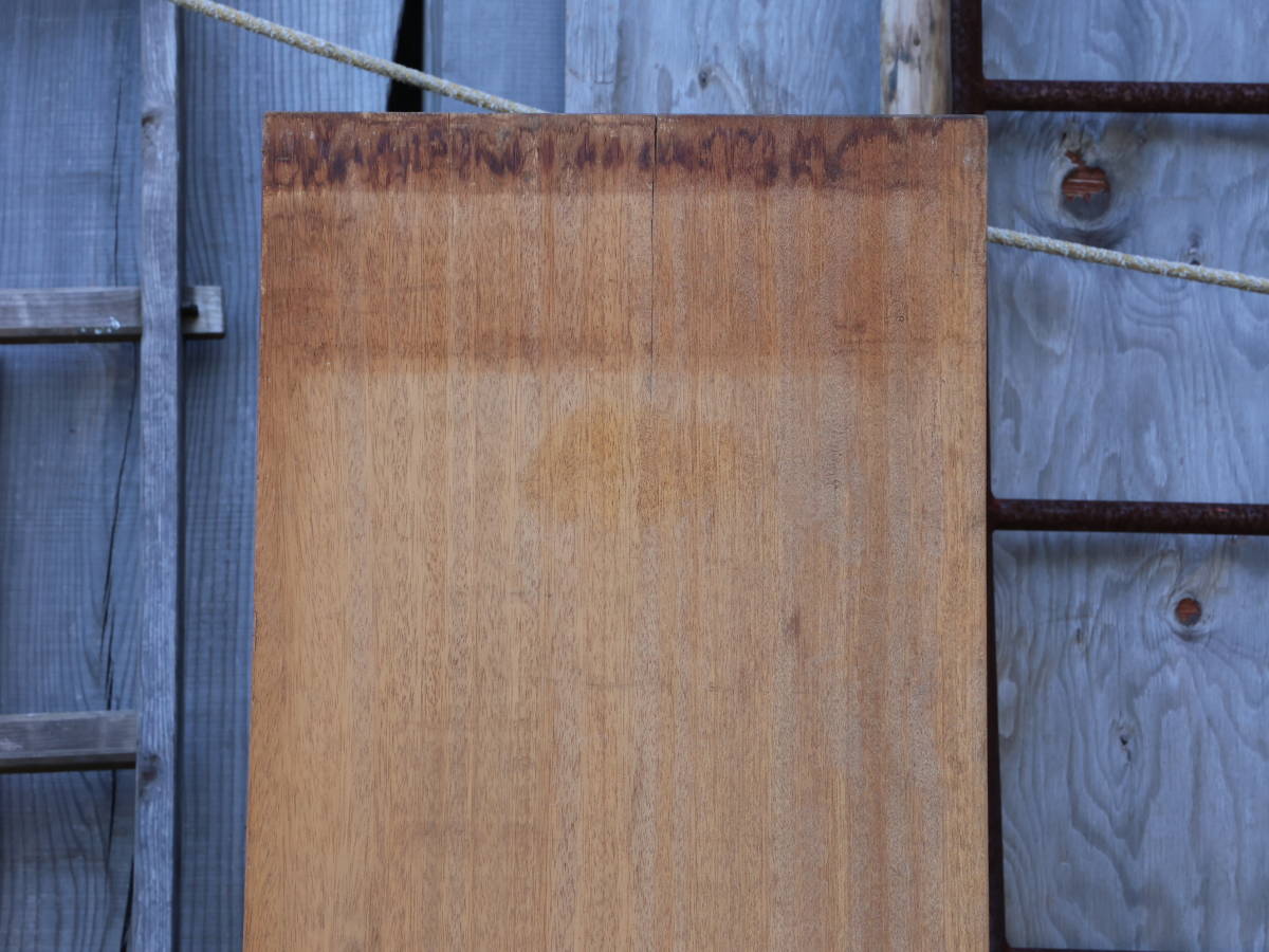 『ラワン板』No,482 無垢材 天然木 天板 古板 古木 柾目 木工 時代物 アンティーク ヴィンテージ DIY リノベーション_画像2