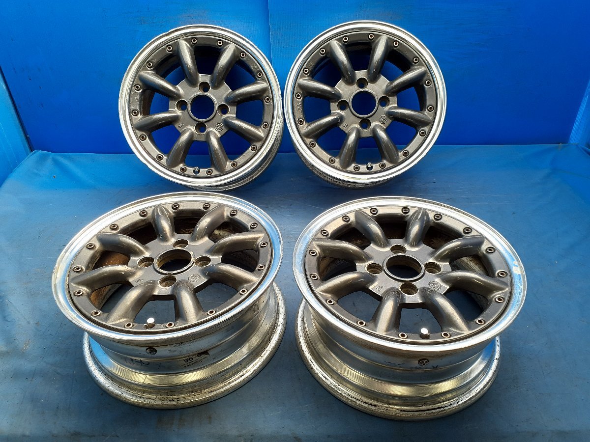 個人宅発送可 SSR SPEED STAR ワタナベ RS-8 アルミホイール4本 14