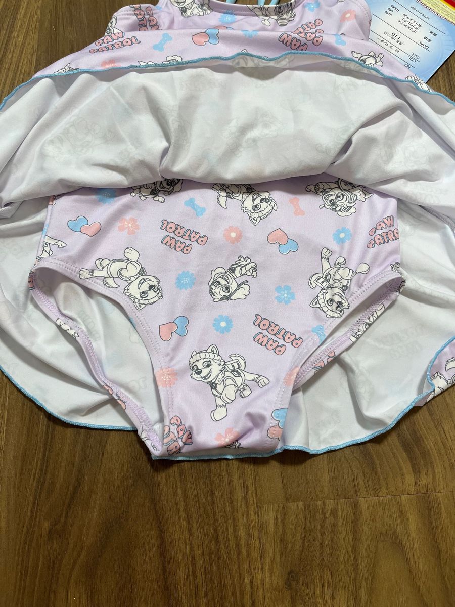 新品　パウパトロール　 水着ワンピース ワンピース水着　110cm スカイ　エベレスト　 女の子水着　パウパト