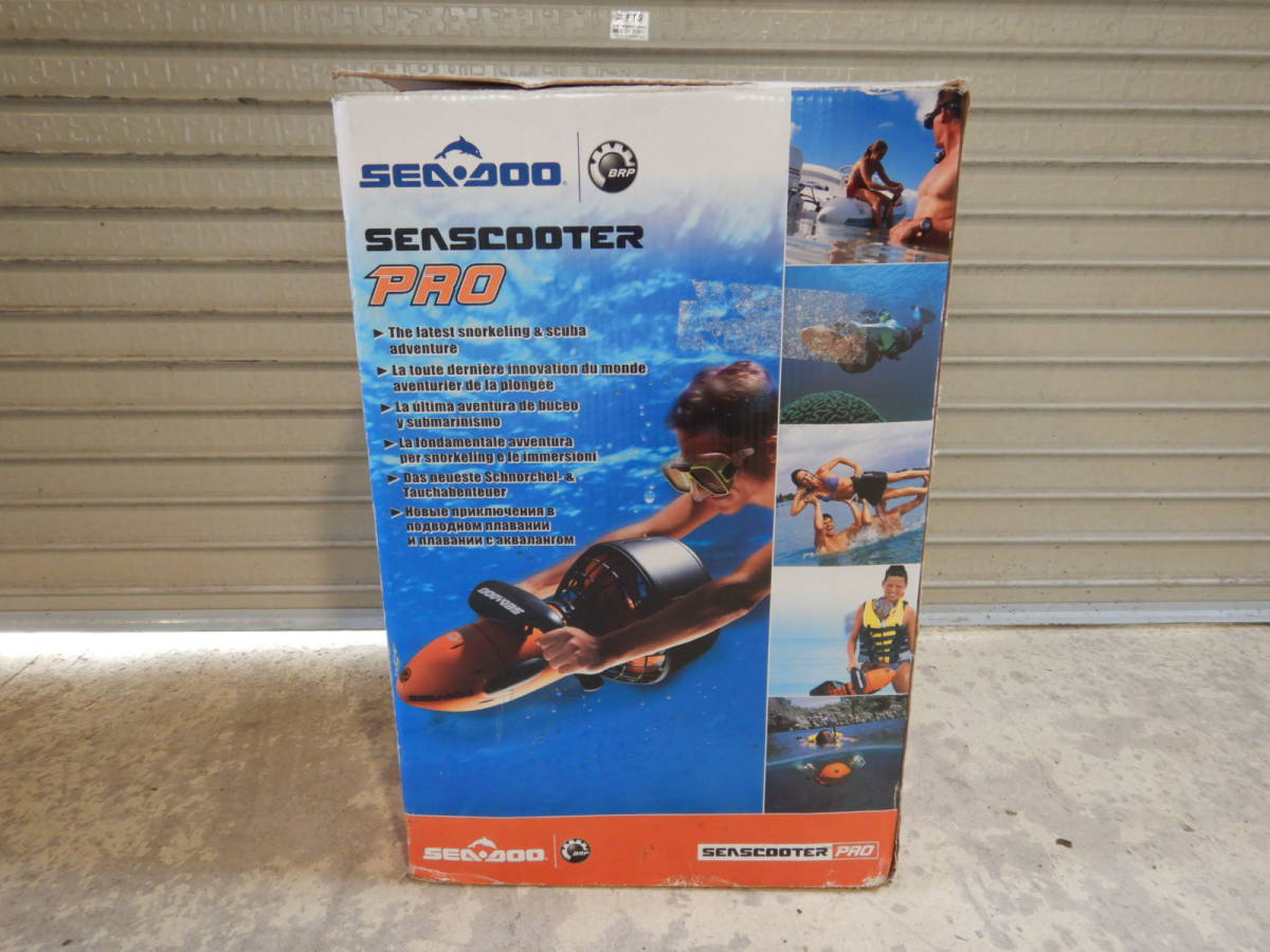 ＊送料込＊ SEADOO　SEA SCOOTER PRO　ジャンク　シードゥー シースクーター プロ　スキューバ ダイビング　H-611_画像2