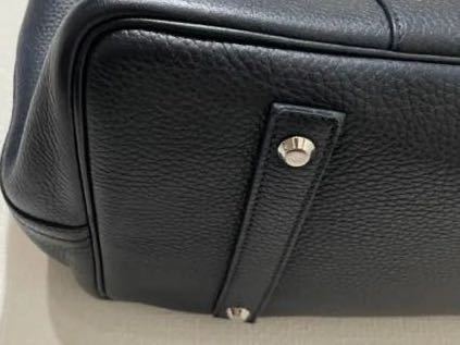 Celleriniチェレリーニ レザートートバッグ 2779 ネイビー《中古 Celleriniチェレリーニ レザートートバッグ 2779 ネイビー《中古