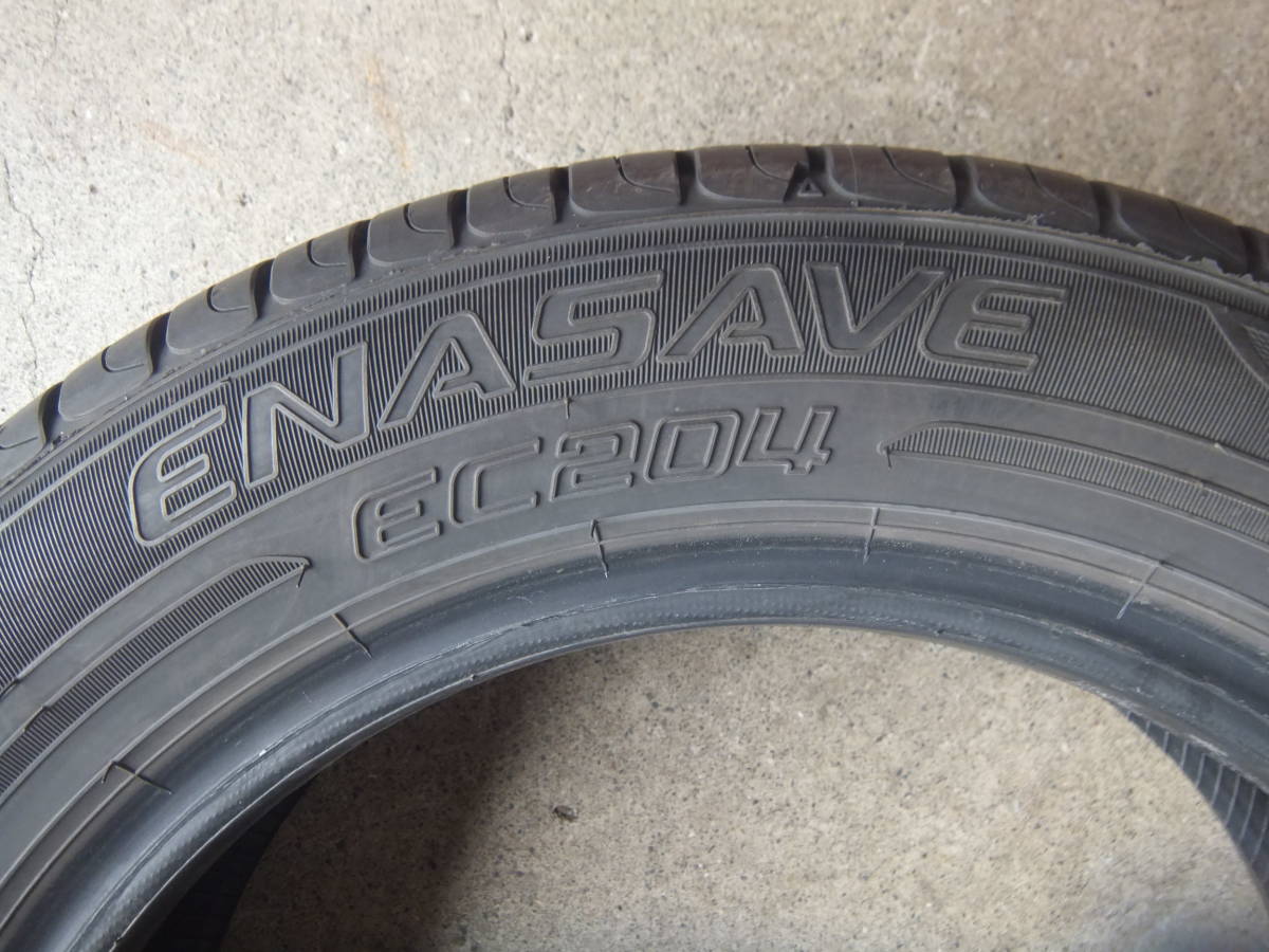 【6.0&5.4ミリ】155/65R14 ダンロップ ENASAVE EC204☆2本セット 30725 検)N-BOX ワゴンR スペーシア タント デイズ ムーヴ ウェイク ミラ_画像8