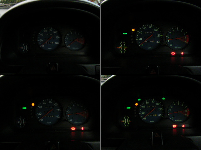 ◆RA1 スバル プレオ スピードメーター スーパーチャージャー CVT 2WD SRS ECO (ABS無) 85013KE290 純正 ［12512］_現車時の参考画像です