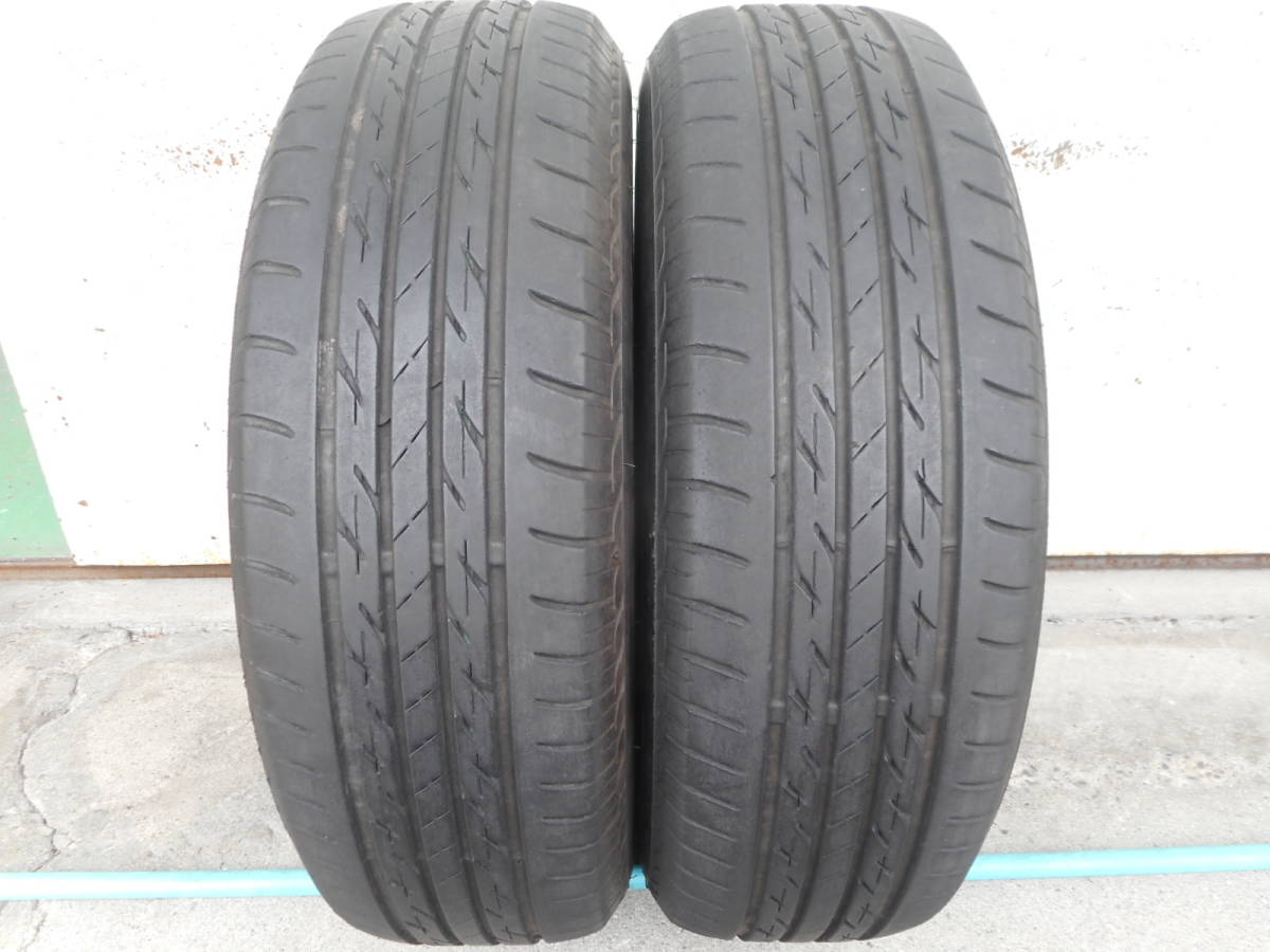 ブリヂストン　ネクストリー　185/70R14　2本セット　クリーニング済_画像1