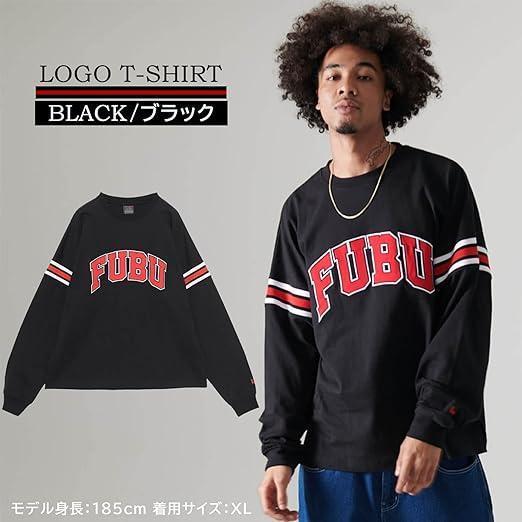 ラッピング不可】 FUBU(フブ) ロンT 長袖 Tシャツ ロゴオーバーサイズ