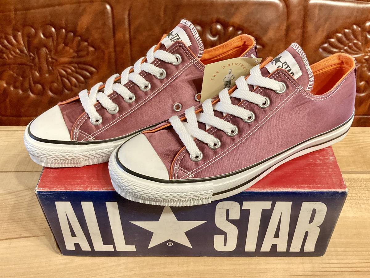 ★☆90s!希少レア!コンバース ALL STAR ナイロン 紫 5 24cm converse オールスター ナイロン バーガンディ デッド ビンテージ 239☆★