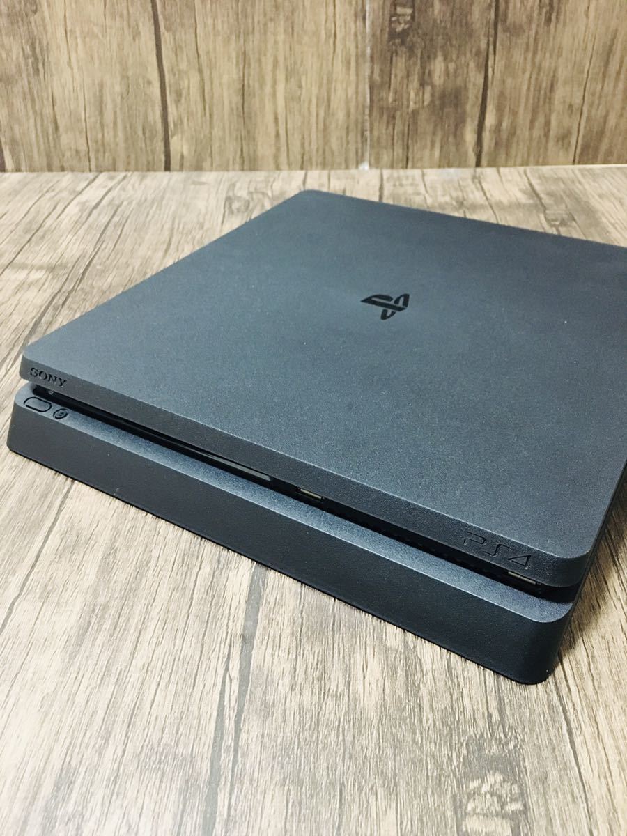 極美品】PlayStation4 CUH-2100AB01 ジェットブラック500GB SONY 箱説