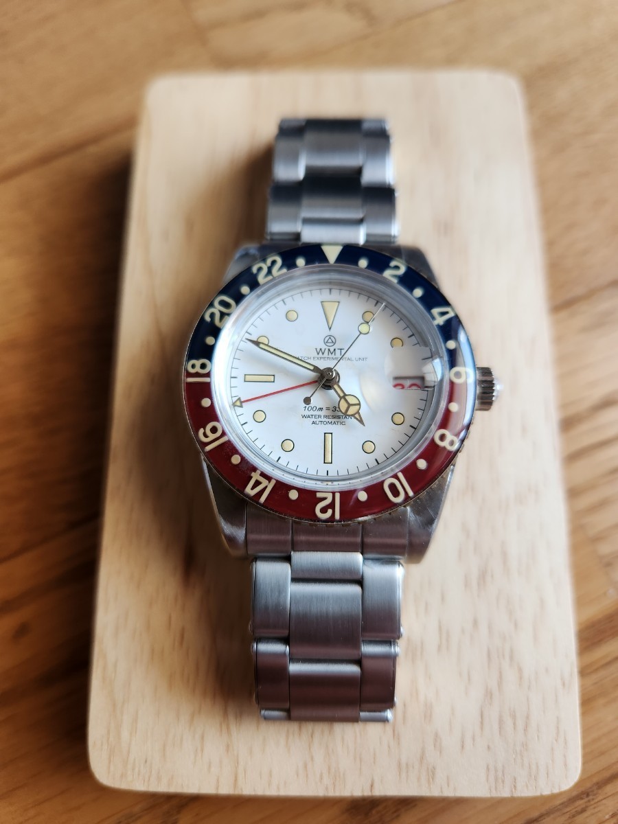 WMT】 Panton MkⅡ White Dial GMT Limited Edition 未使用品 WMT】 Panton MkⅡ White Dial GMT Limited Edition 未使用品