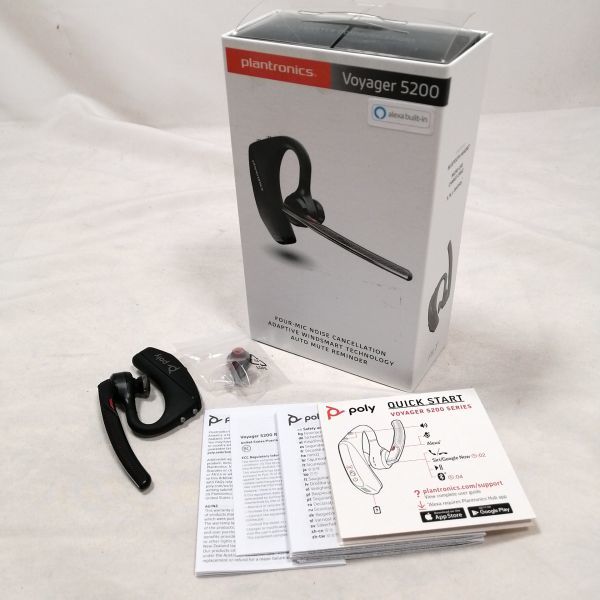 国内発送 5200 Voyager Poly PLANTRONICS Bluetooth a09107 中古