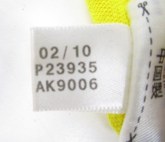 [即日発送] adidas P23935 アディダス ブラジル代表 トレーニングトップ トラックジャケット アウター ジャージ 緑×黄 M 371_画像5